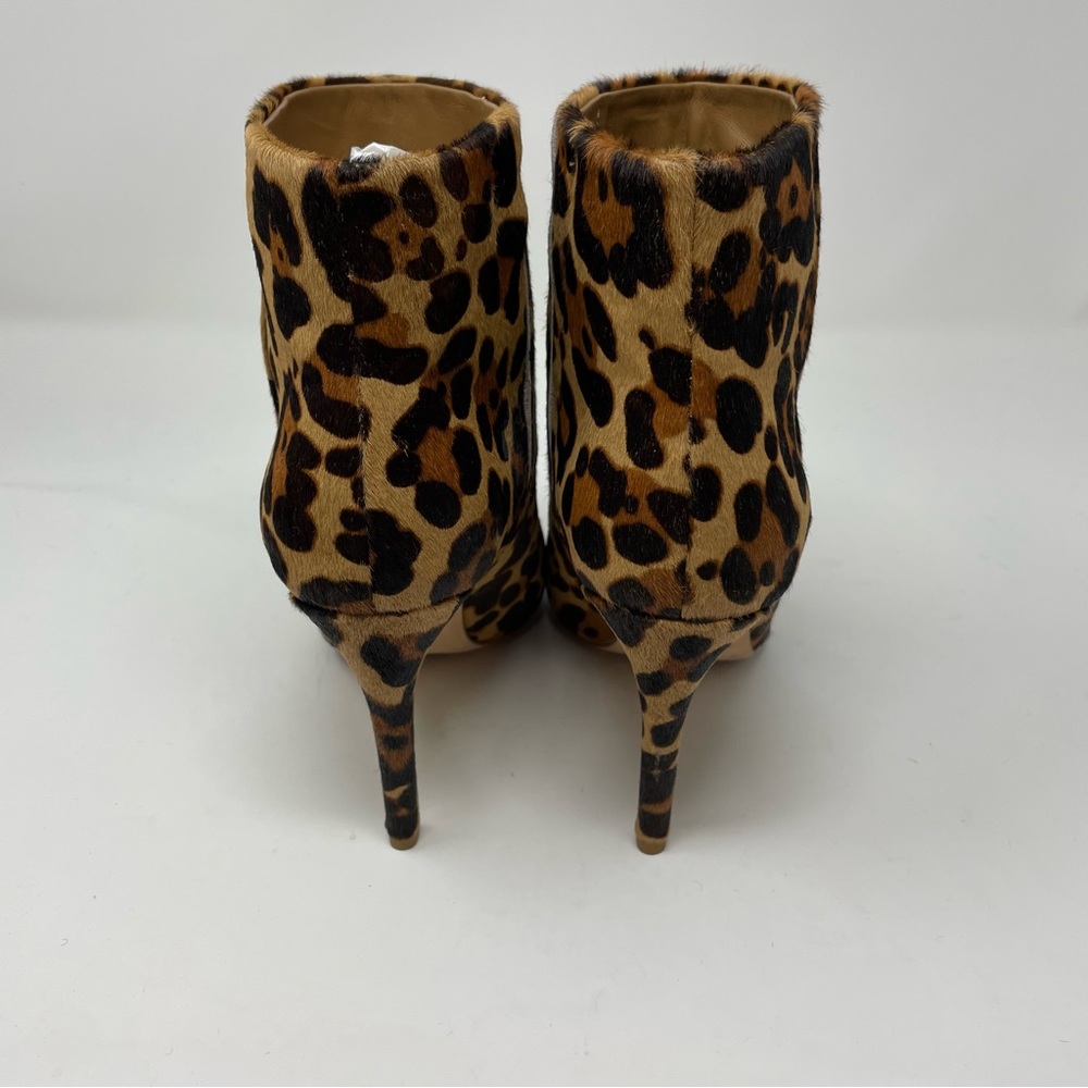 EUC Joie‎ Lina Leopard Calf Hair Booties 38.5 - Picture 7 of 7